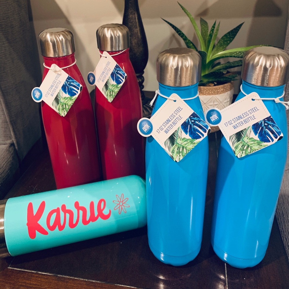 Personalized water bottles